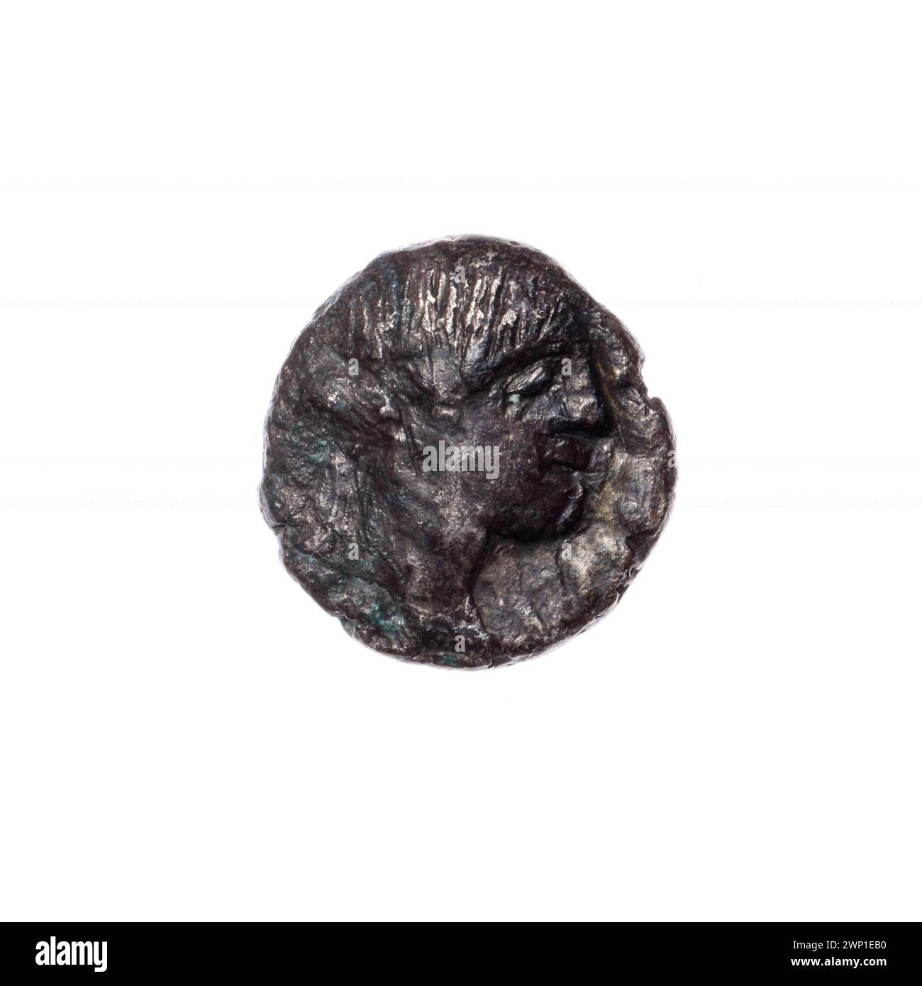 Drachma; Pantikapaion; 1. W. 1st century BC (-100-00-00--76-00-00);Dionysos (mitol. Stock Photo