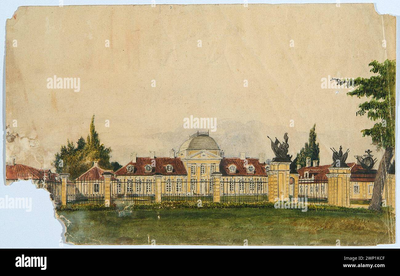 Belarus, Chreptowicz, Joachim Litawor (1729-1812), Szczorse (Belarus), 18th century (buildings), buildings, towns, palaces Stock Photo