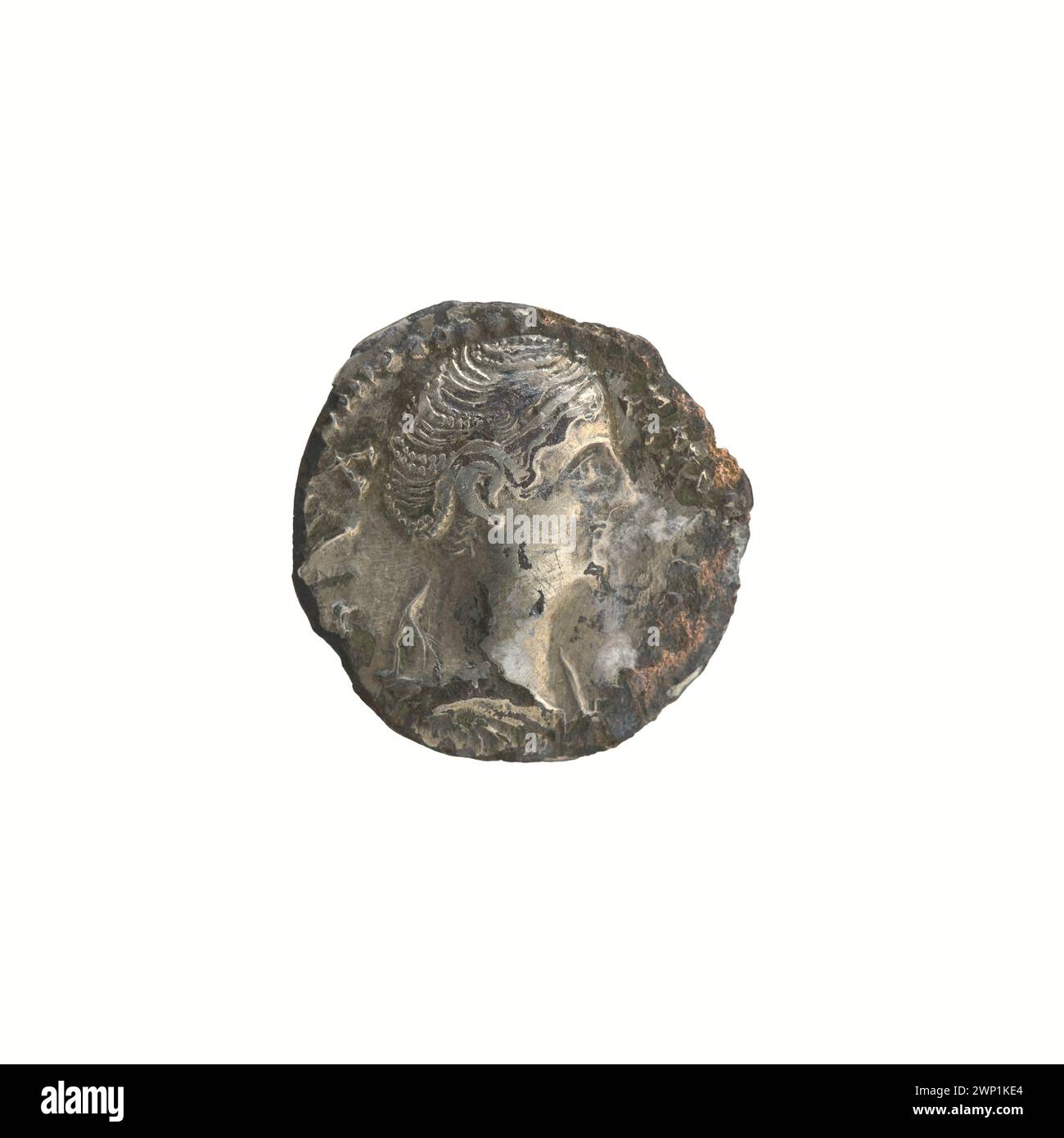 Bust Inscription Portrait bust of faustina the elder hi-res stock photography and images ...