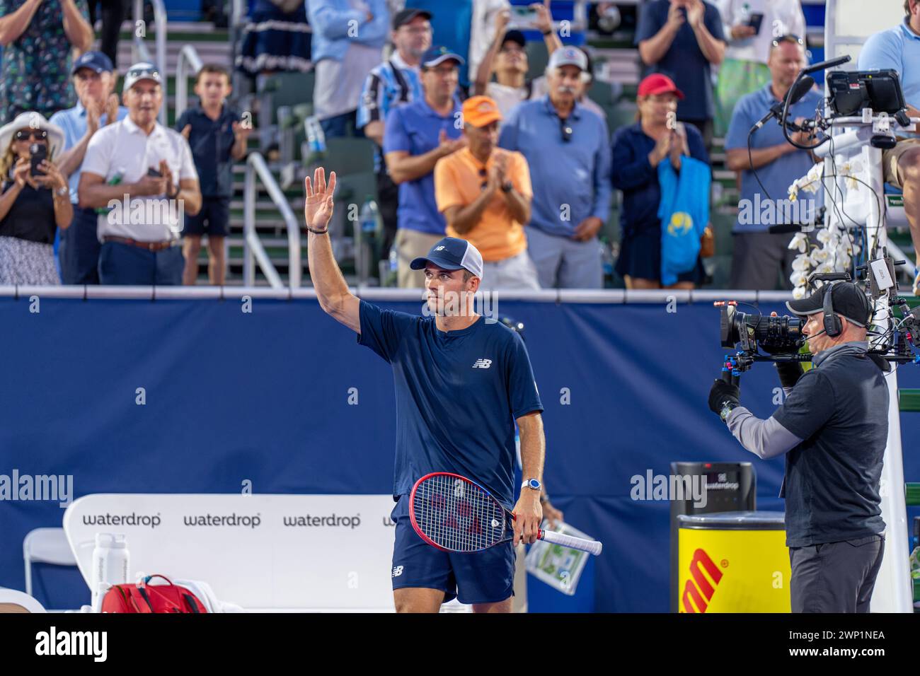 Tommy Paul at the 2024 Delray Beach Open Stock Photo Alamy