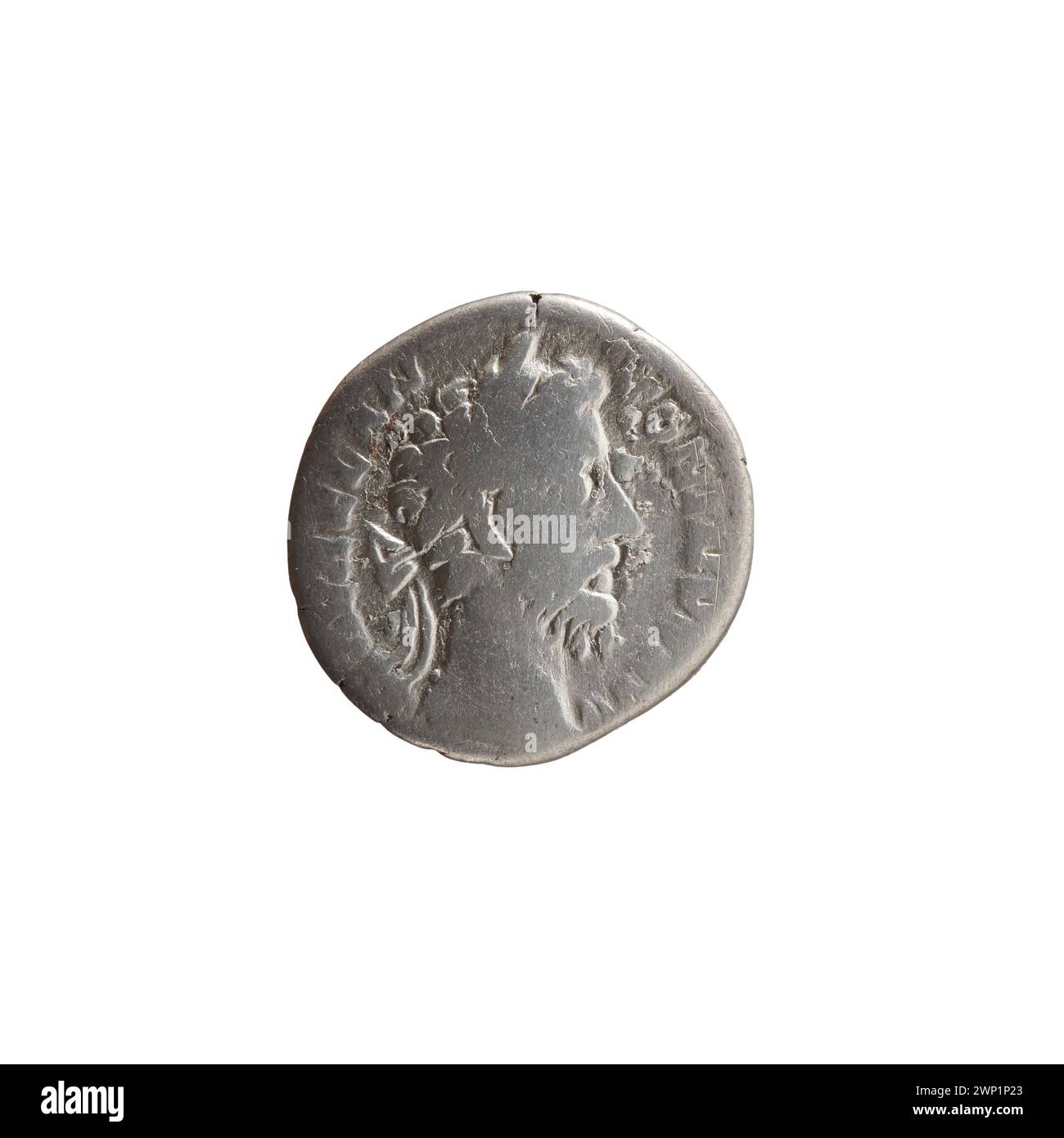Roman silver denarius struck under Marcus Aurelius between 178 and 179 ...