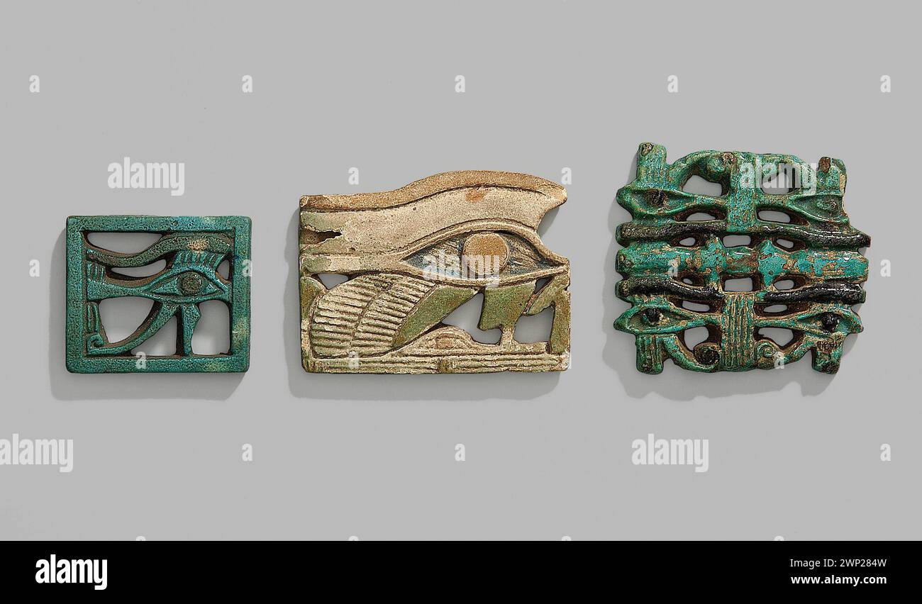 Egyptian amulets from the Third Intermediate Period (ca. 945–656 BC ...