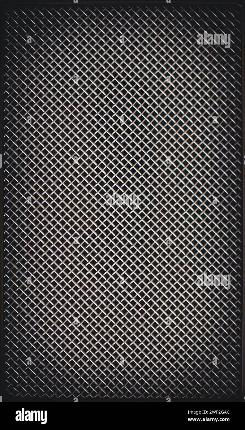 Abstract black metallic mesh texture for background Stock Photo - Alamy