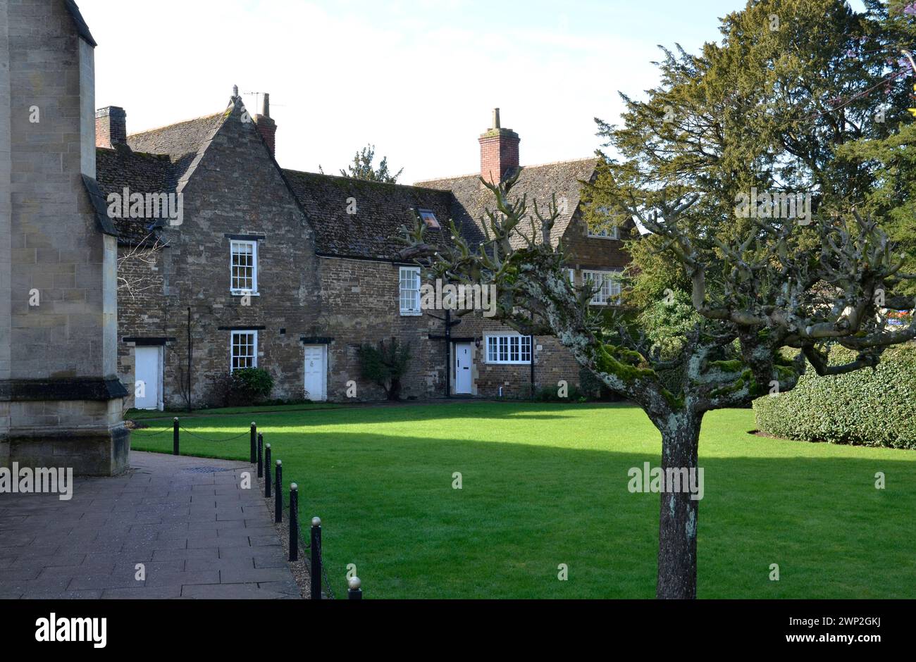Oakham School in the county town of Rutland, England Stock Photo