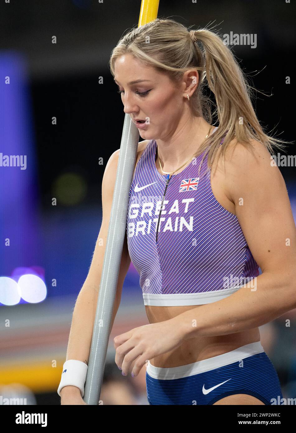 Molly Caudery Of Great Britain Competing In The Pole Vault Final At The ...