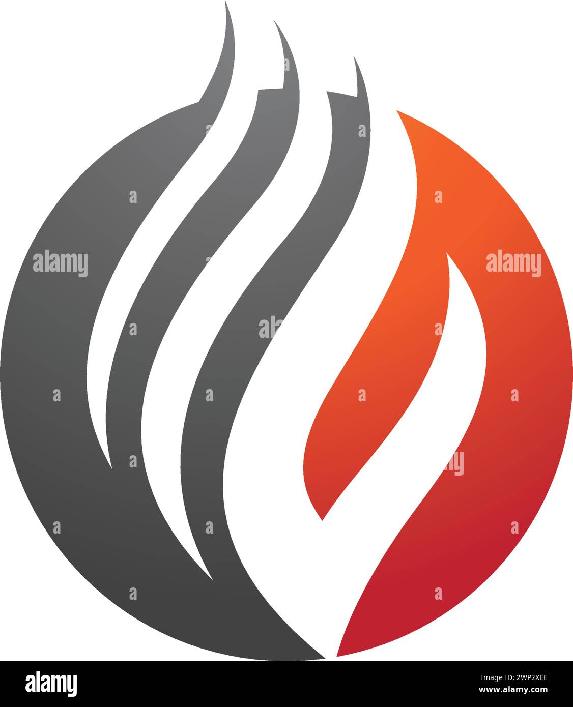 Fire flame Logo Template vector icon Oil, gas and energy logo concept ...