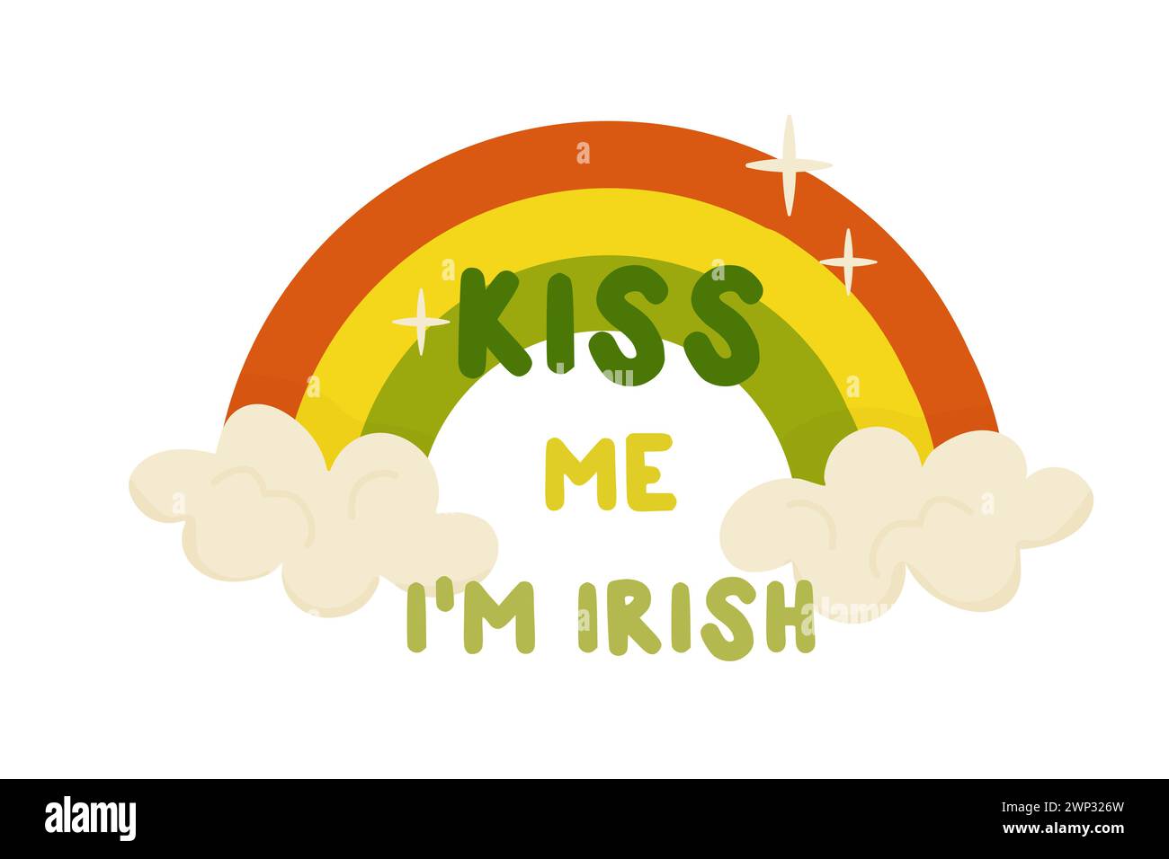 KISS ME IM IRISH Semi Sublimated T-Shirt KISS ME IM IRISH Semi Sublimated T-Shirt
