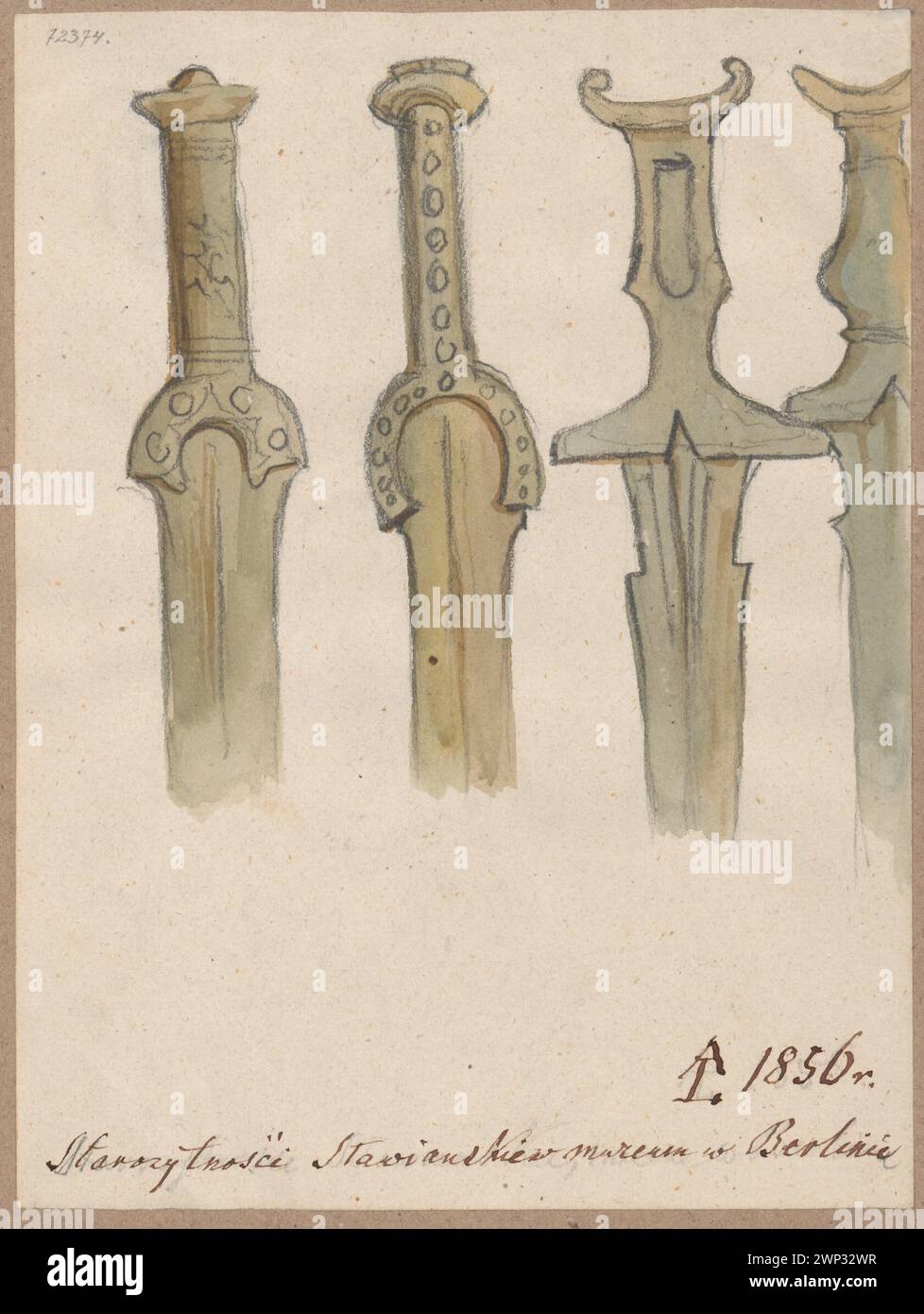 Lesser's Weapons The village of the swords of the Square from the collections of the ...