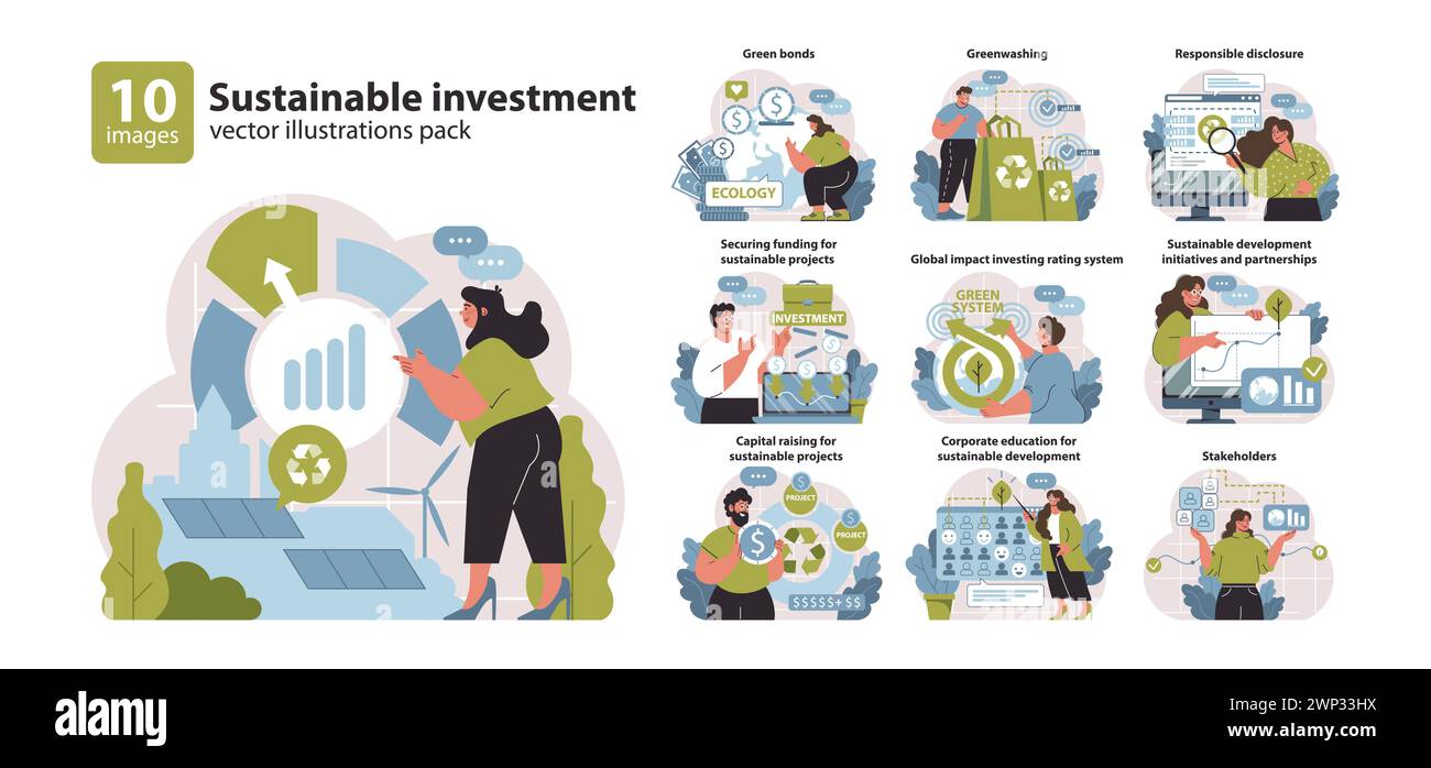 Climate investment funds Stock Vector Images Alamy