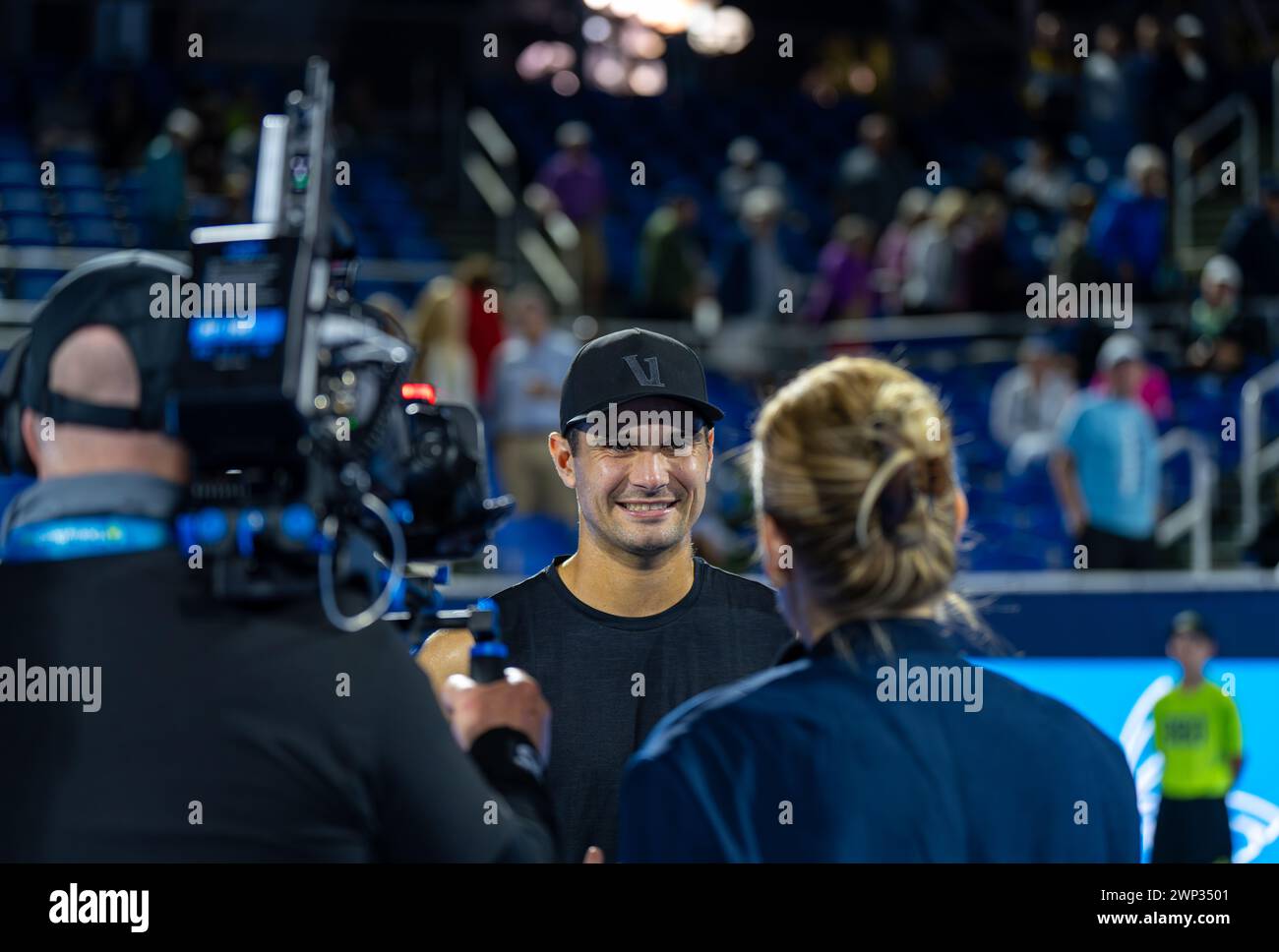 Marcos Giron at the 2024 Delray Beach Open Stock Photo Alamy