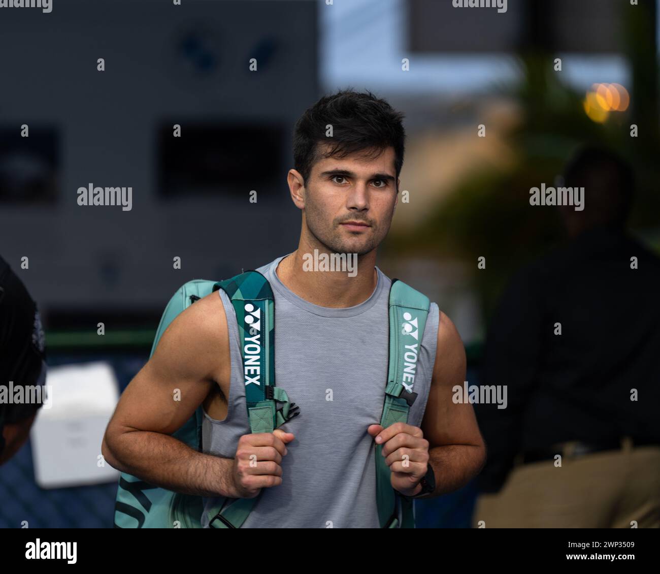 Marcos Giron at the 2024 Delray Beach Open Stock Photo Alamy