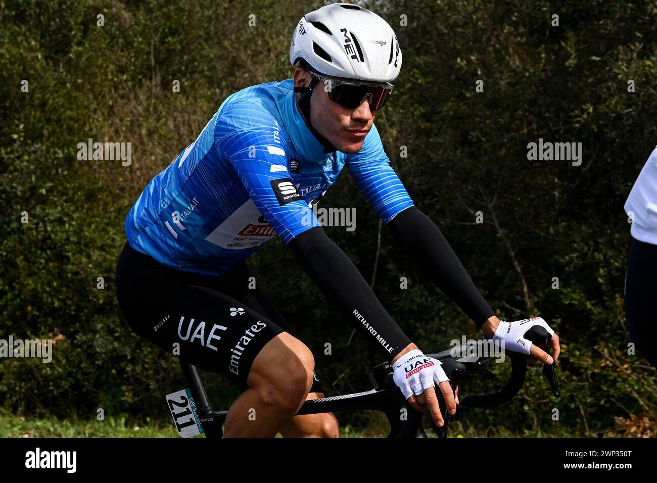 Juan Ayuso (UAE Team Emirates) during the 59th TirrenoAdriatico 2024