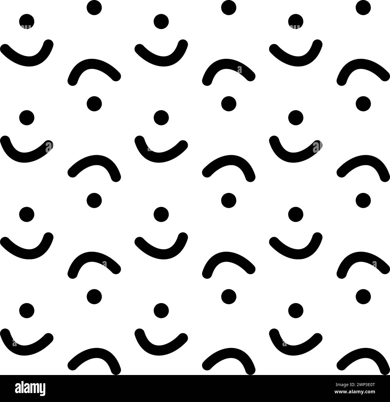Vector seamless pattern of abstract dots and lines Stock Vector Image ...