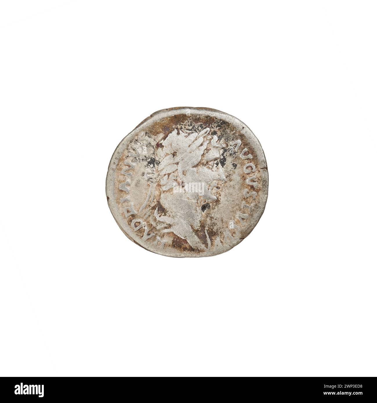 Silver denarius of Hadrian minted 132–134 depicting Liberalitas ...