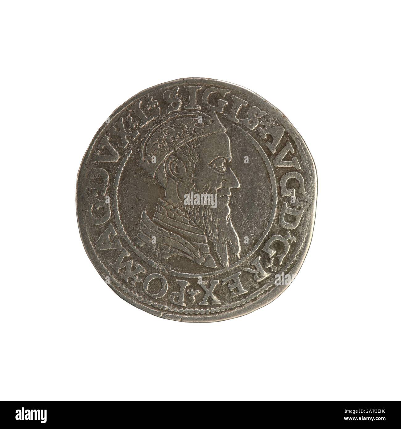 Coin With Inscription 1554 1566 Cut Out Stock Images & Pictures - Alamy