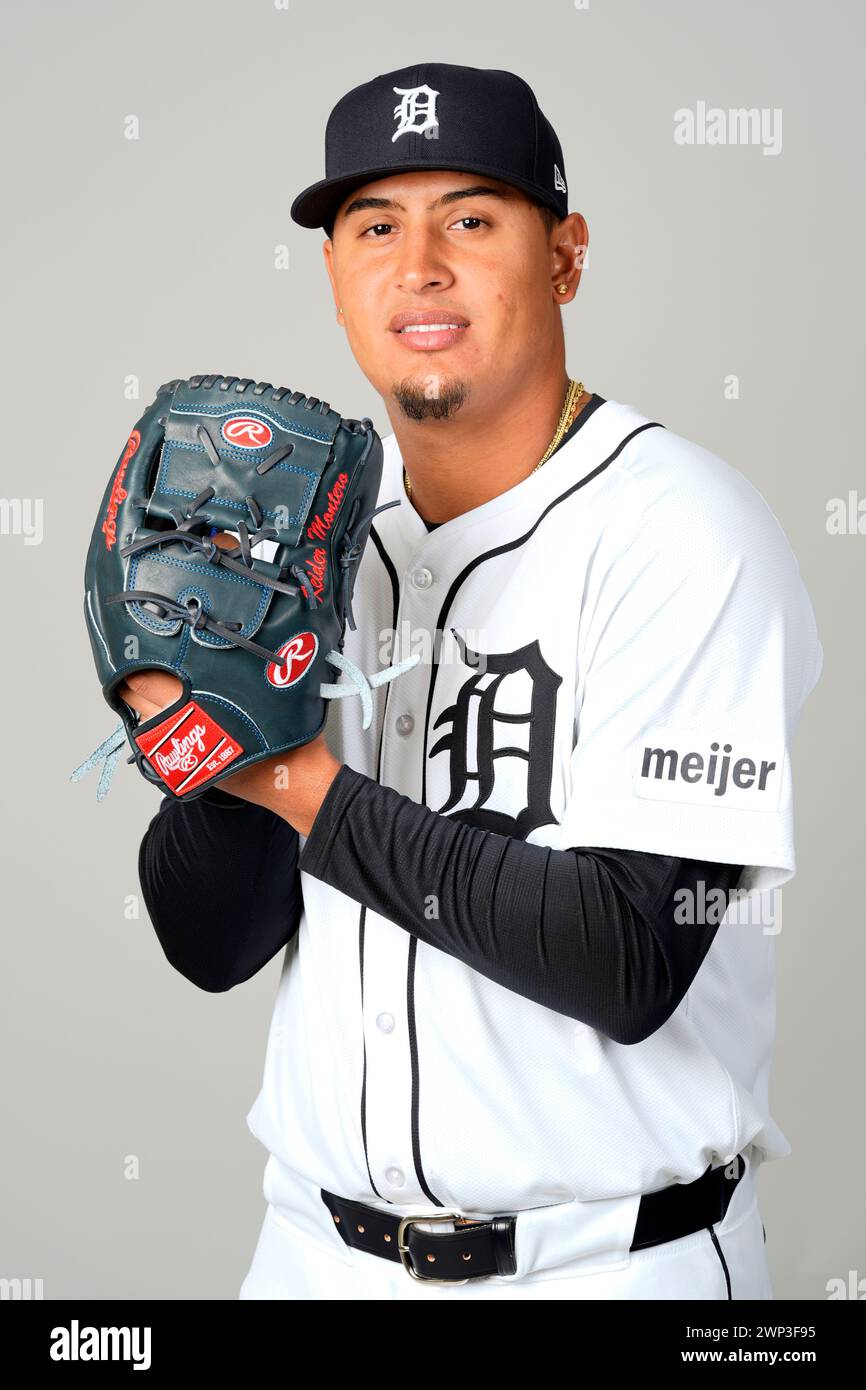 This is a 2024 photo of Keider Montero of the Detroit Tigers MLB