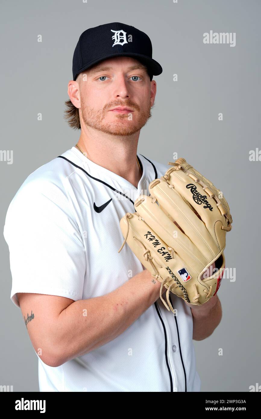 This is a 2025 photo of Shelby Miller of the Detroit Tigers MLB