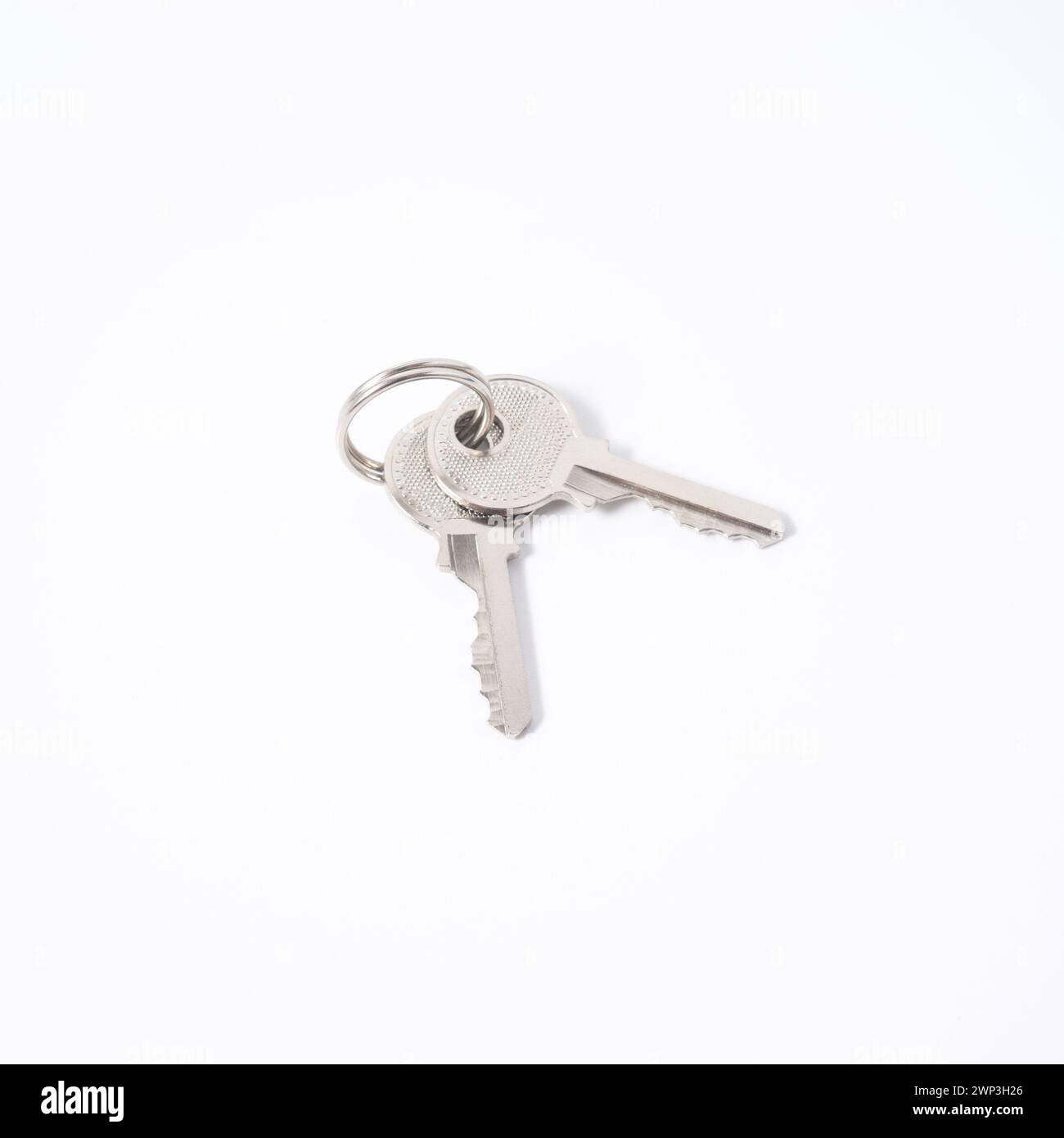 House key, isolated on white background Stock Photo - Alamy