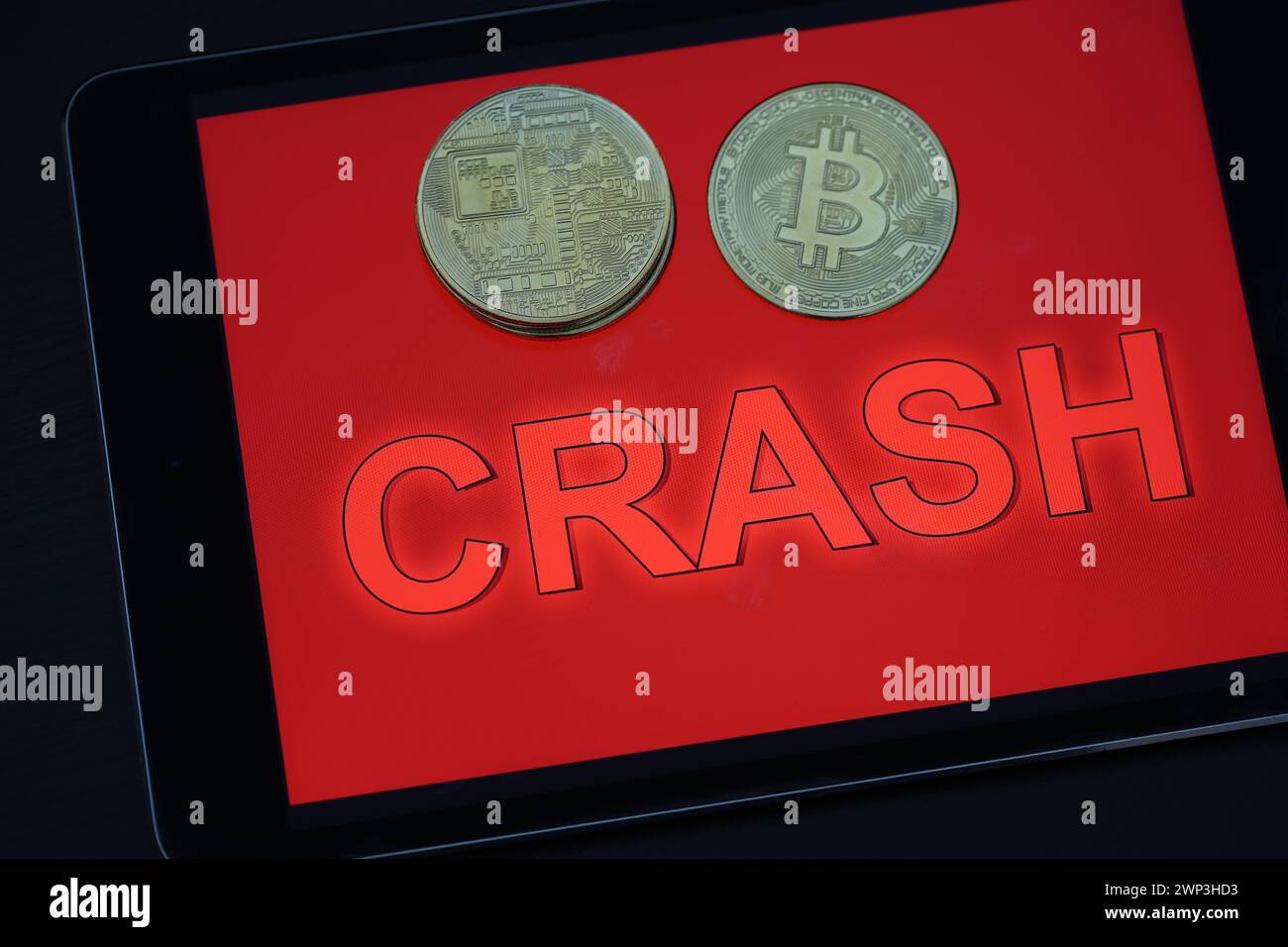 Bitcoin crash hi-res stock photography and images - Alamy