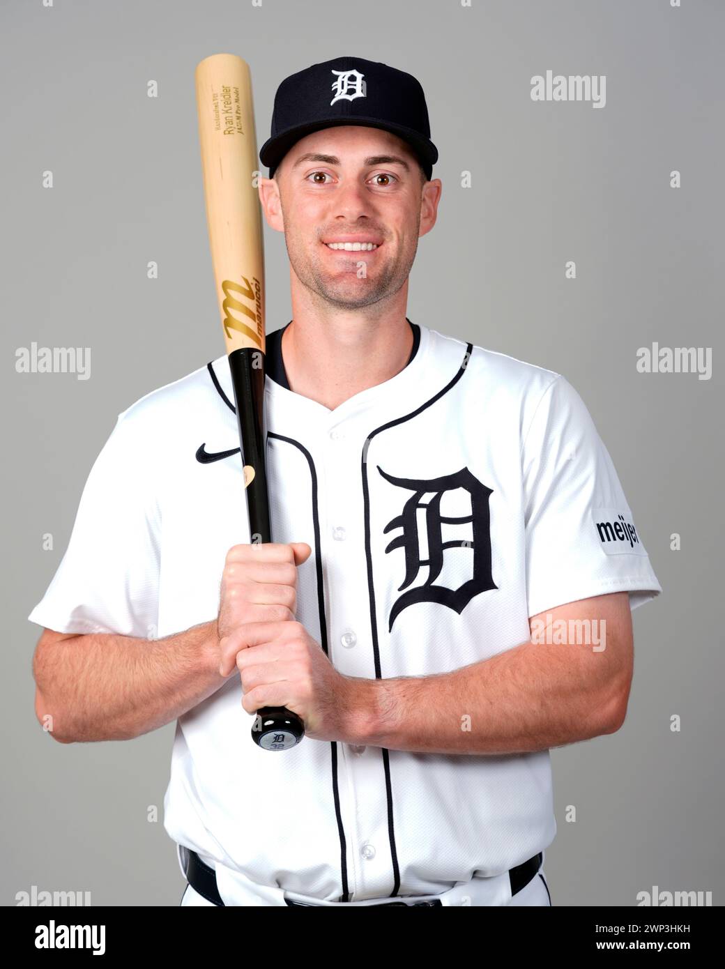 This is a 2024 photo of Ryan Kreidler of the Detroit Tigers MLB