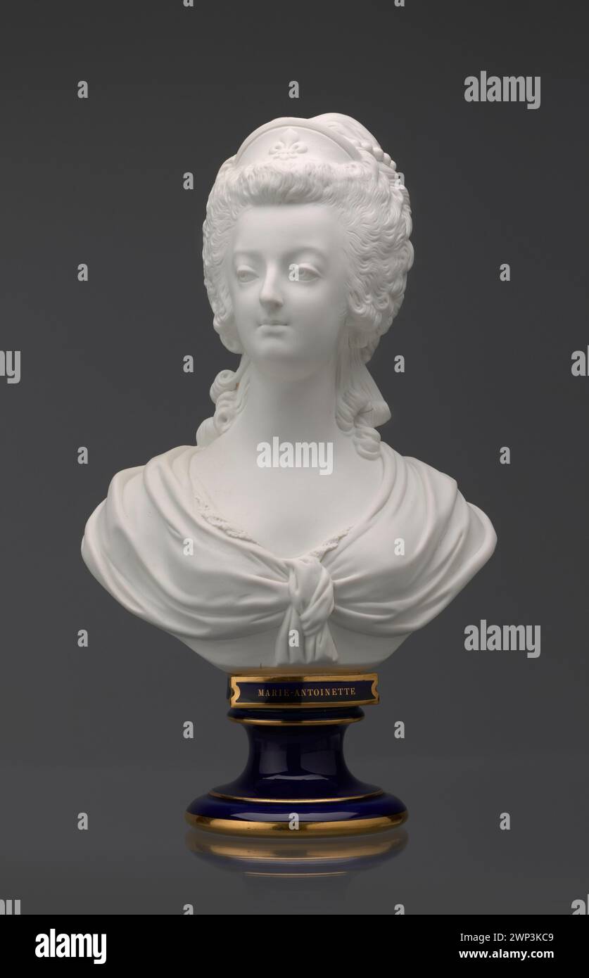 Bust; Manufacture Nationale de Porcelaine de Sevres (1756-); 1870 (1870-00-00-1870-00-00); Stock Photo