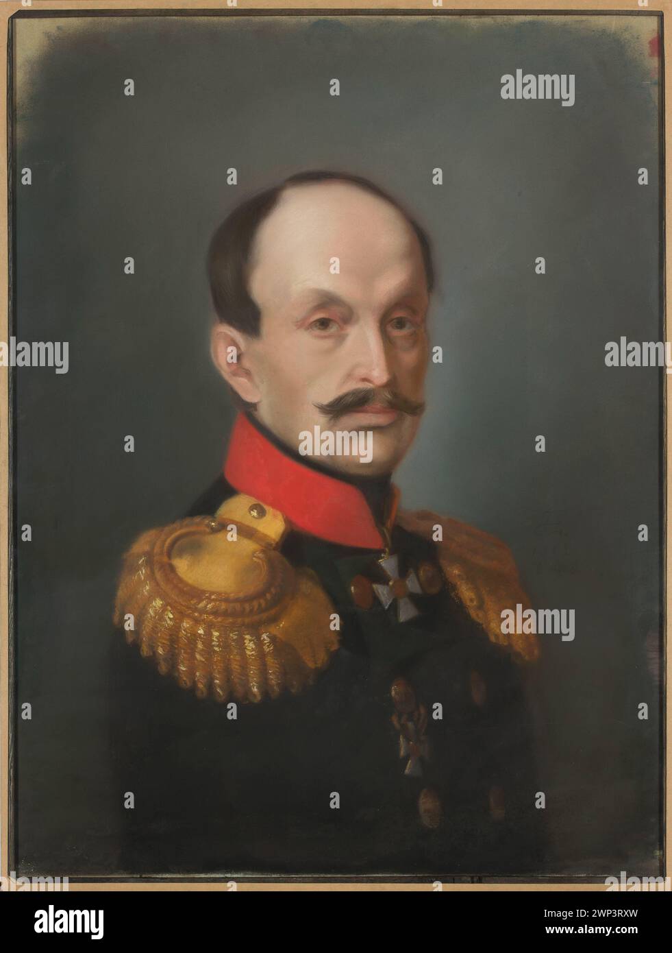 Portrait of General Eduard Andriejewicz Ramsay; Pinko, Hipolit (1836 ...