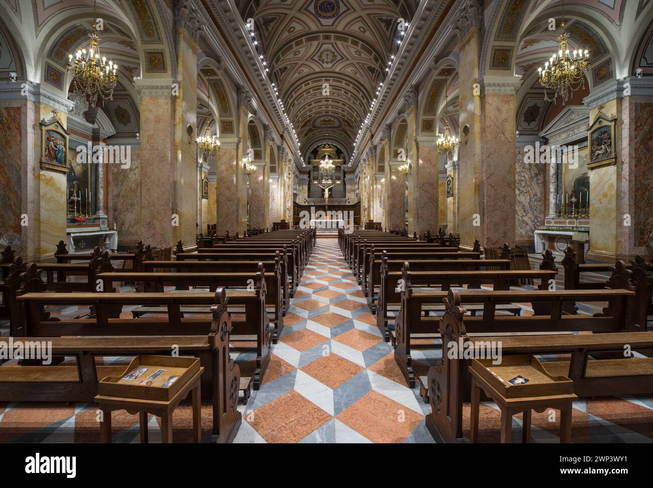 Church of Saint Saviour, Jerusalem, Israel Stock Photo