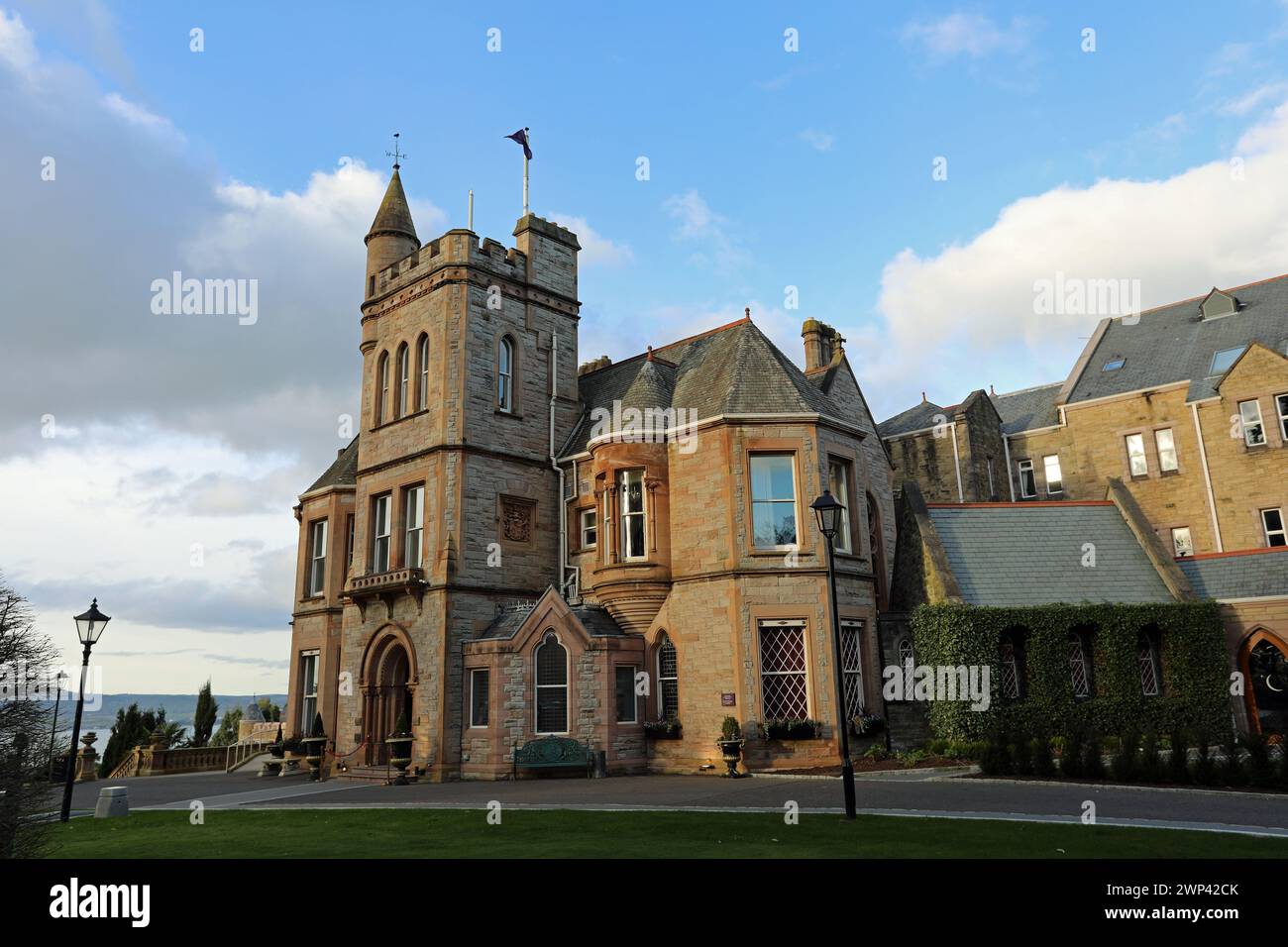Culloden Estate and Spa in Northern Ireland Stock Photo