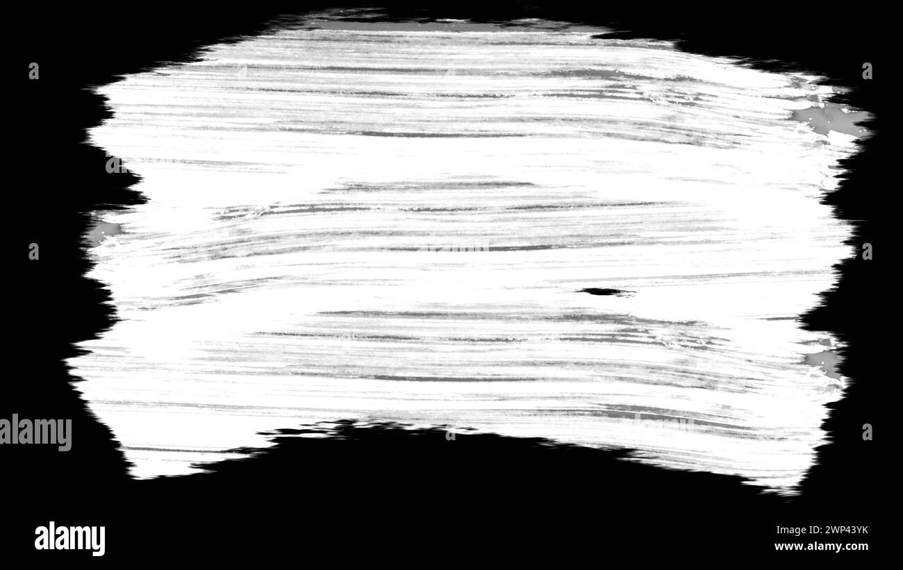 Brush grunge stroke. Computer generated 3d render Stock Photo - Alamy
