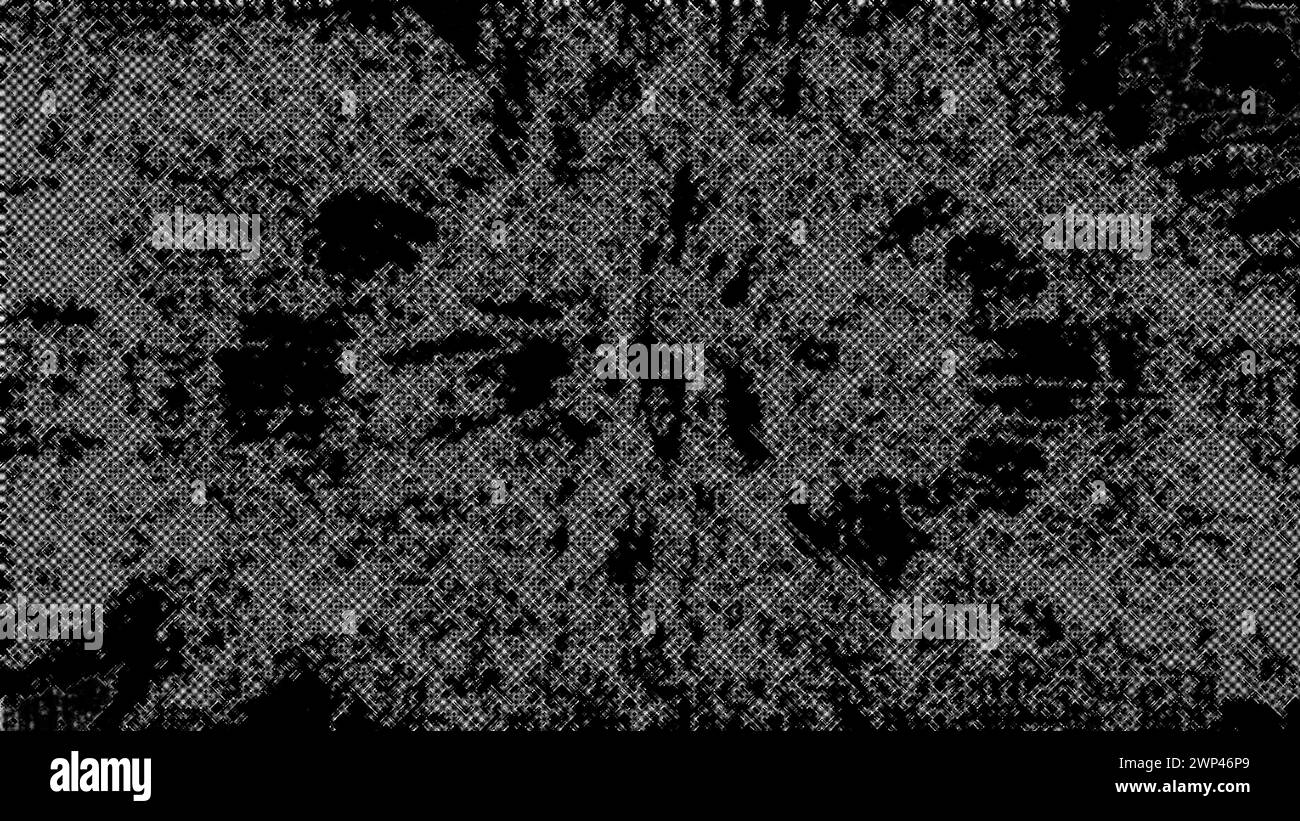 An abstract black and white halftone grunge texture background image ...