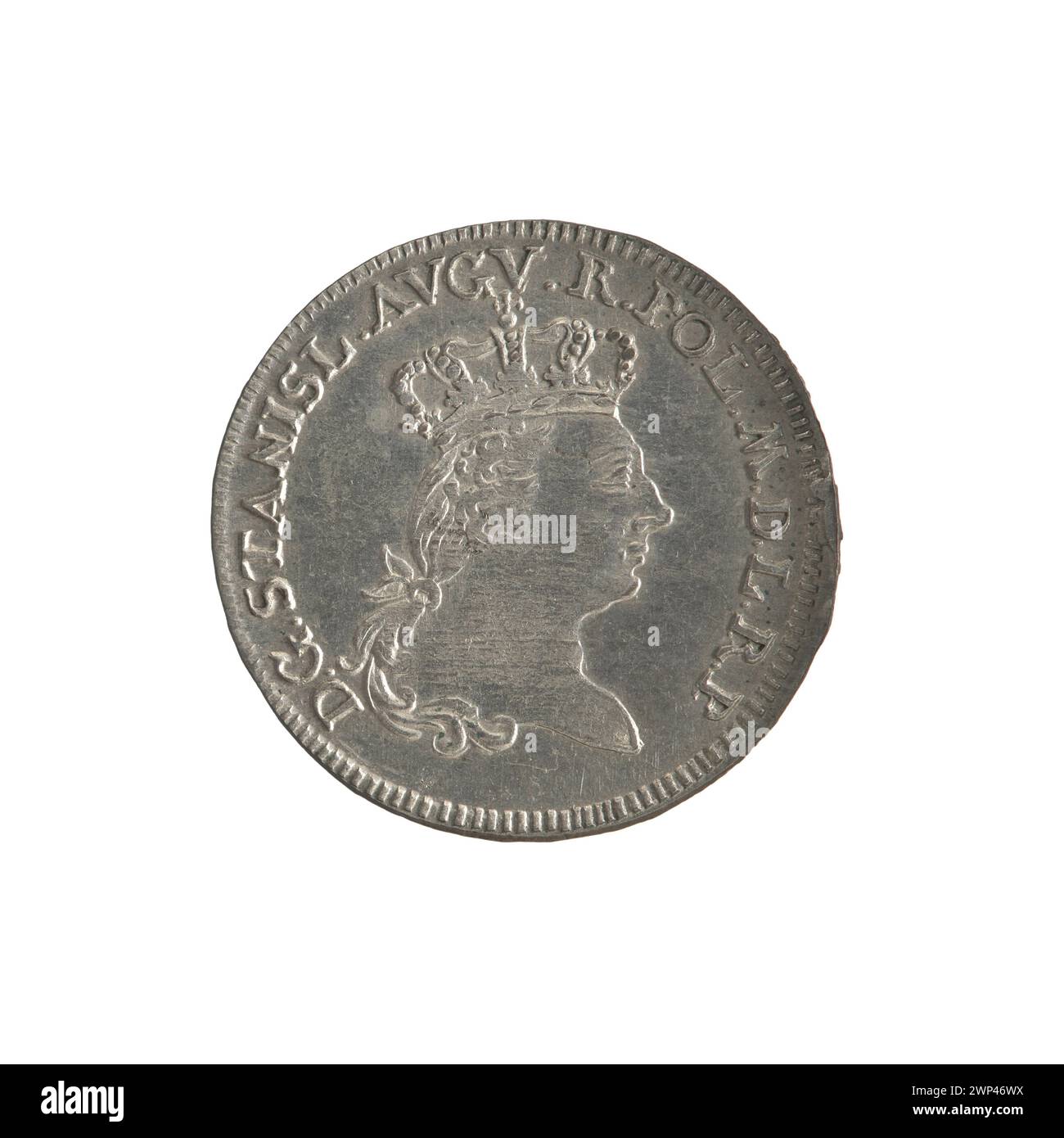 Sixth of the track; Stanis Aw August Poniatowski (Polish King; 1764-1795), Br Ckmann, Szymon (Fl. 1764-1768); 1765 (1771-00-00-1771-00-00); Stock Photo