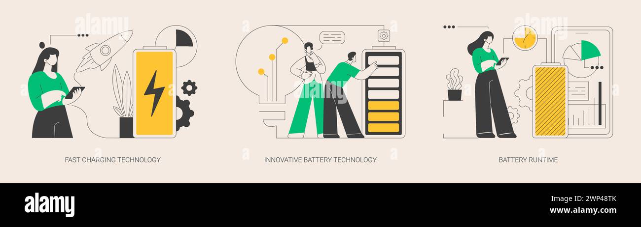 Gadget power management abstract hi res stock photography and images