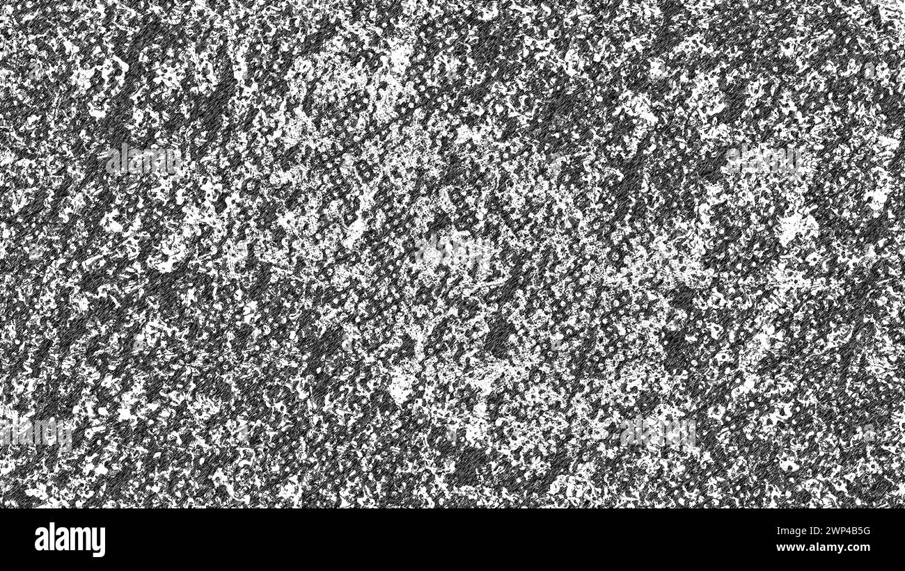 An abstract black and white halftone grunge texture background image ...