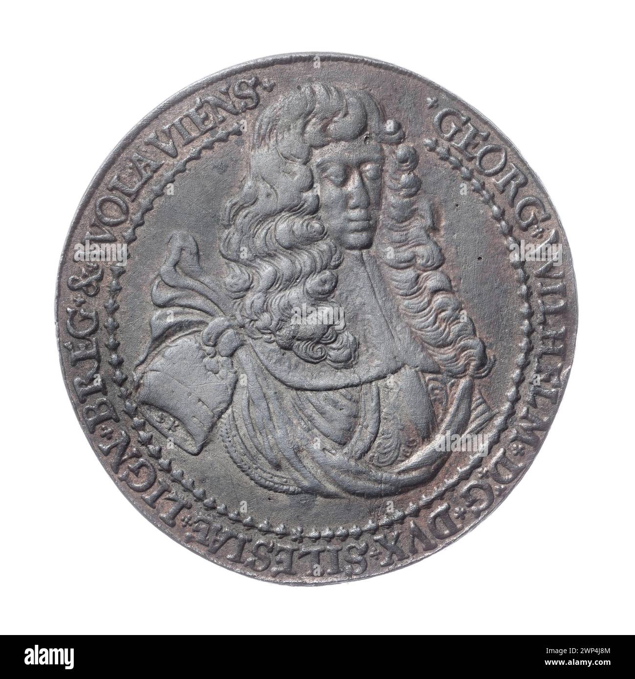 1¼ circumstantial thaler for Jerzy Wilhelm, Prince of Legnica-Brzesko ...