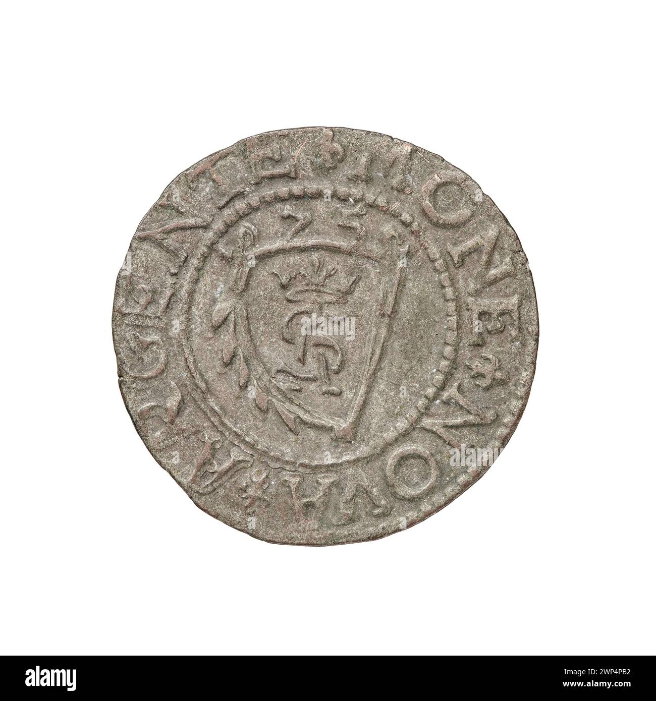 Coin known as szel g issued by Gotard Kettler, Duke of Courland and ...