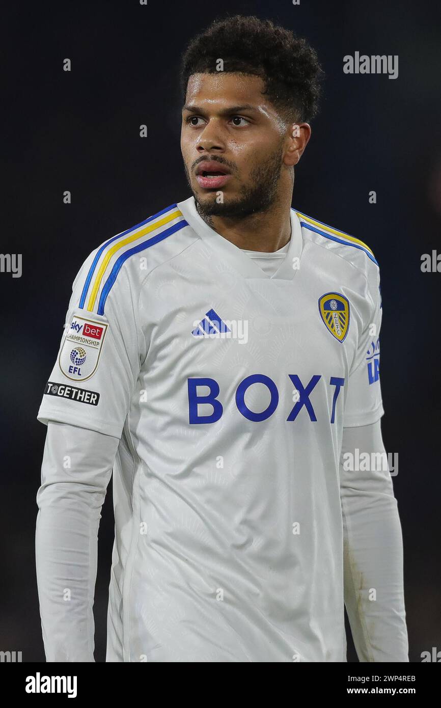 Georgina Rutter of Leeds United during the Sky Bet Championship match Leeds United vs Stoke City at Elland Road, Leeds, United Kingdom. 5th Mar, 2024. (Photo by James Heaton/News Images) in Leeds, United Kingdom on 3/5/2024. (Photo by James Heaton/News Images/Sipa USA) Credit: Sipa USA/Alamy Live News Stock Photo