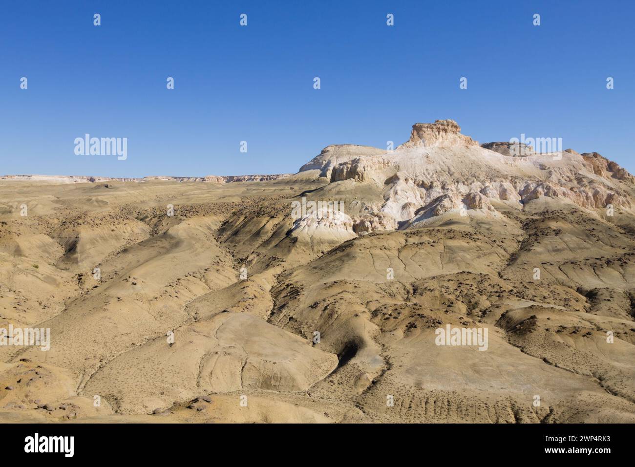 Stunning Mangystau landscape, Kazakhstan. Rock pinnacles view, Bozzhira ...