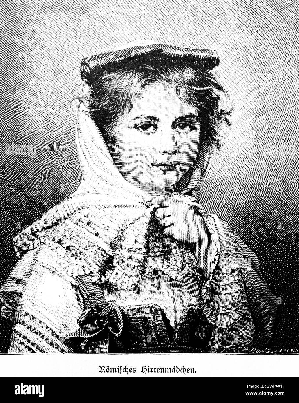 Shepherdess clothing Black and White Stock Photos &amp; Images - Alamy