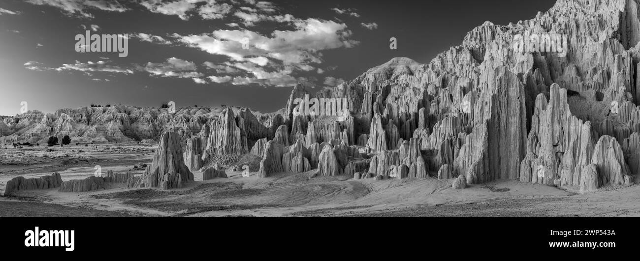 Panaca Formation, Cathedral Gorge State Park, Nevada, USA Stock Photo