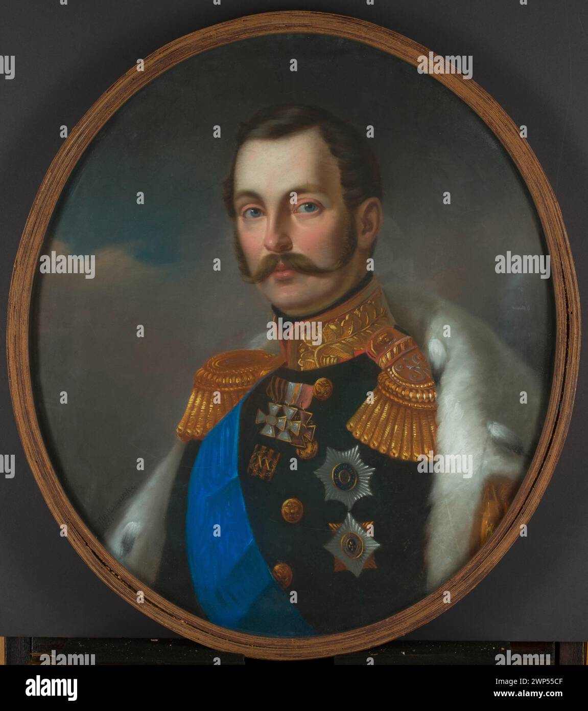 Portrait of Tsar Alexander II of Russia (1818-1881), painted by Titus ...