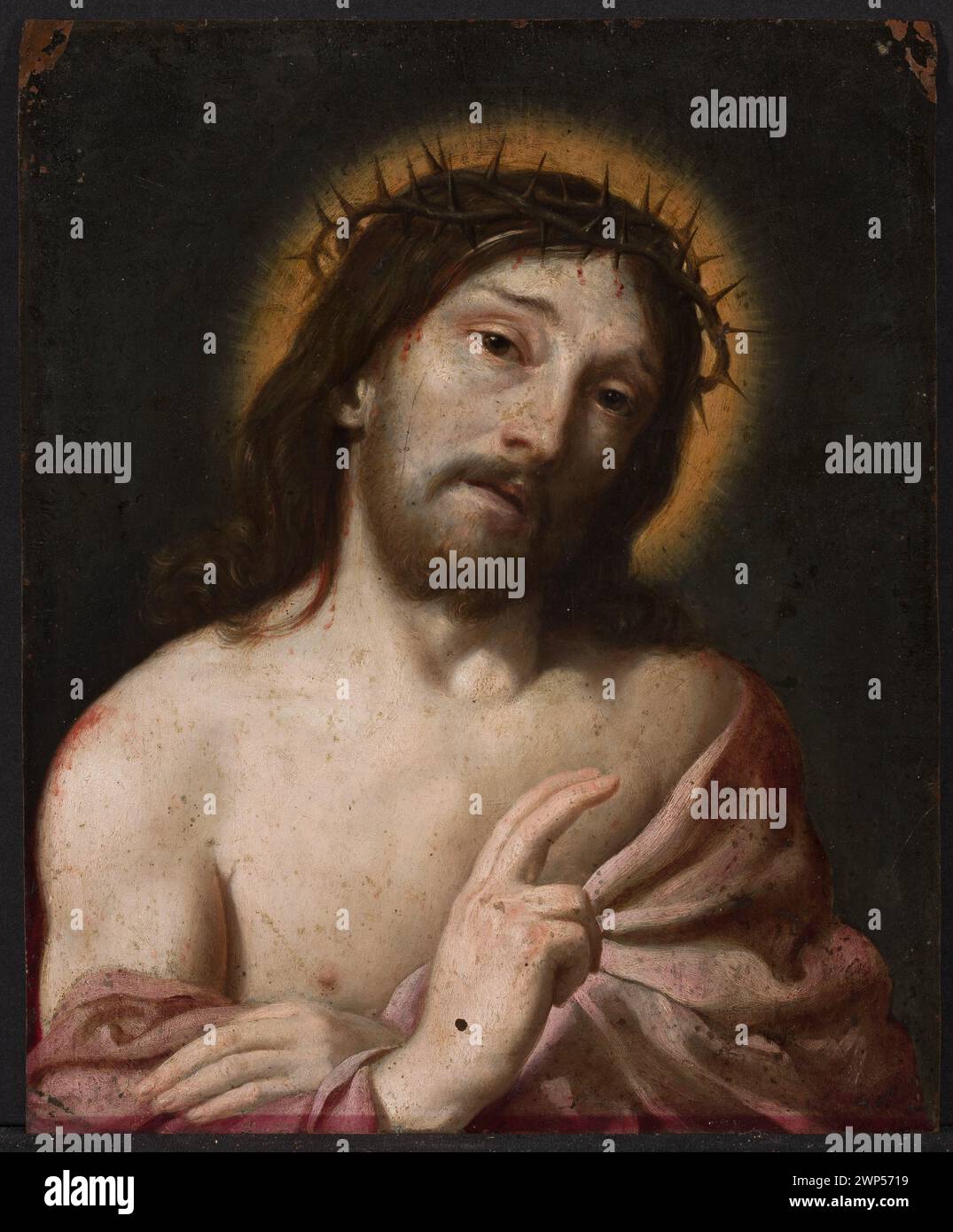Christ in the crown of thorns hi-res stock photography and images - Alamy
