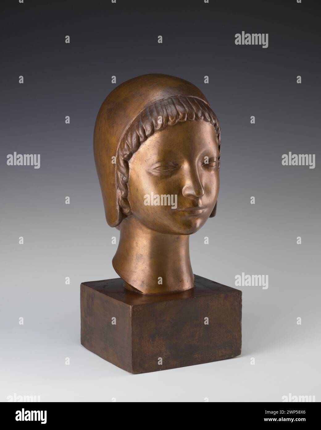 The girl's head in the hood; Kuna, Henryk (18791945); around