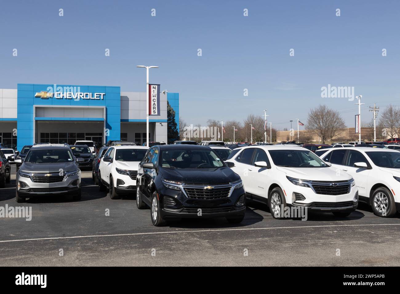 Noblesville February 3, 2024 Chevrolet car, truck and SUV dealership
