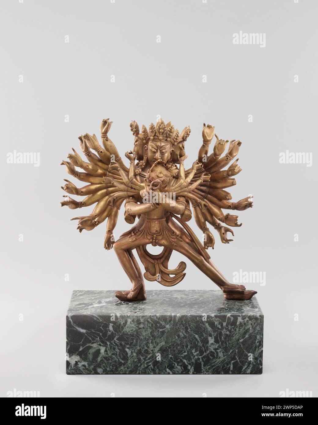 Sculptural representation of two Lamai Tantric deities from the 17th ...