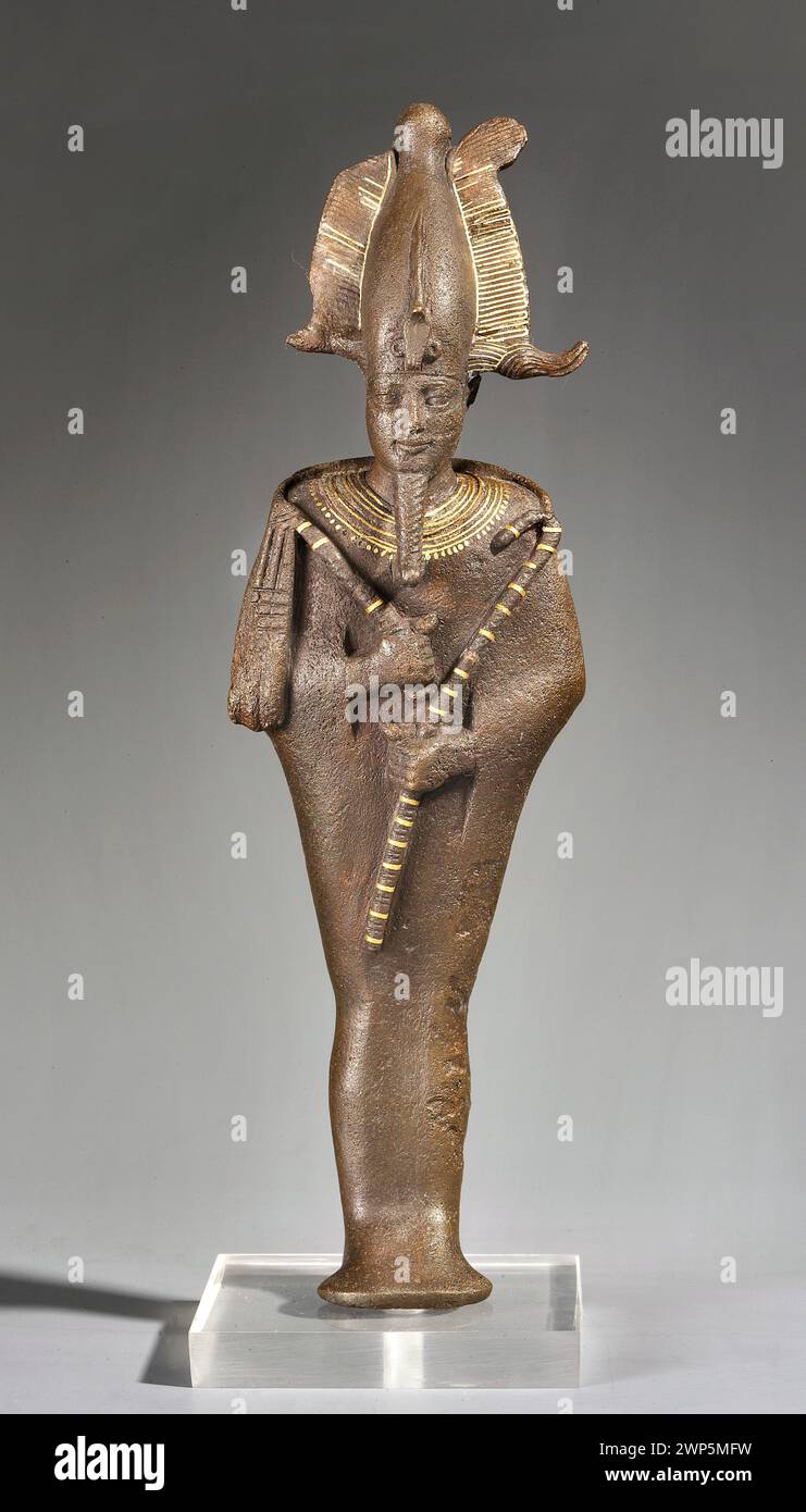 Figurine of the Egyptian god Osiris from the 26th Dynasty (664–525 BC ...