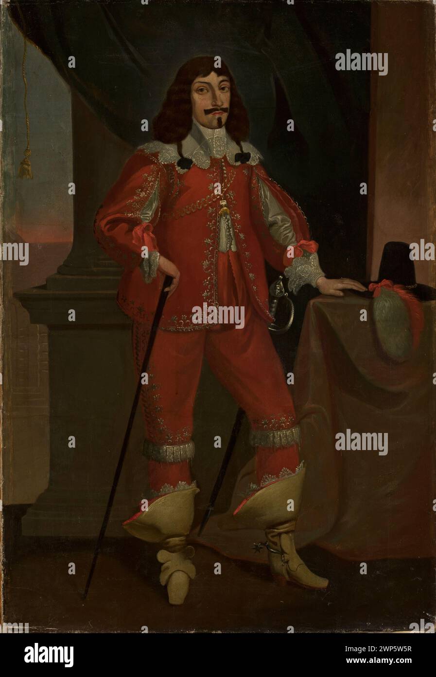 Portrait of Jan II Kazimierz Waza, King of Poland (1609-1672), painted ...