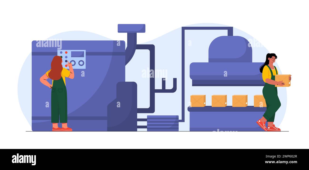 Engineering for women Stock Vector Images - Alamy