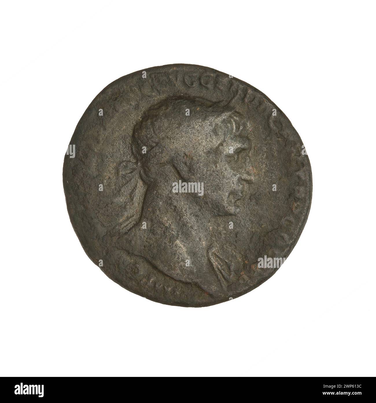 Depiction of Victoria, Roman personification of victory, shown with ...