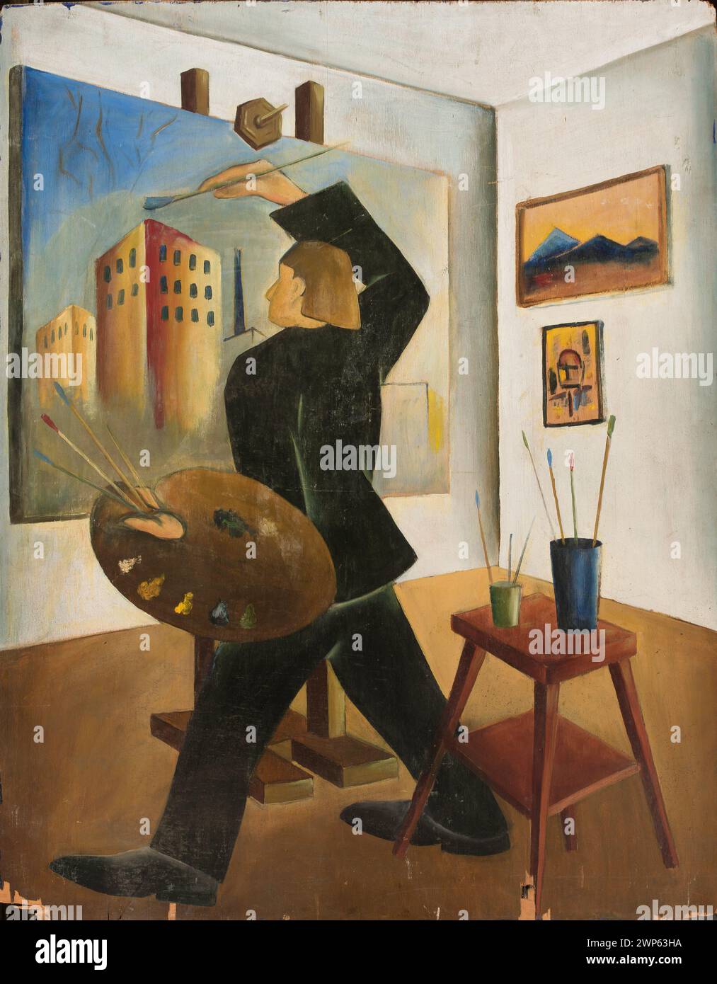 Painting in the 1930s hi-res stock photography and images - Page 2 - Alamy, image size:1013x1390
