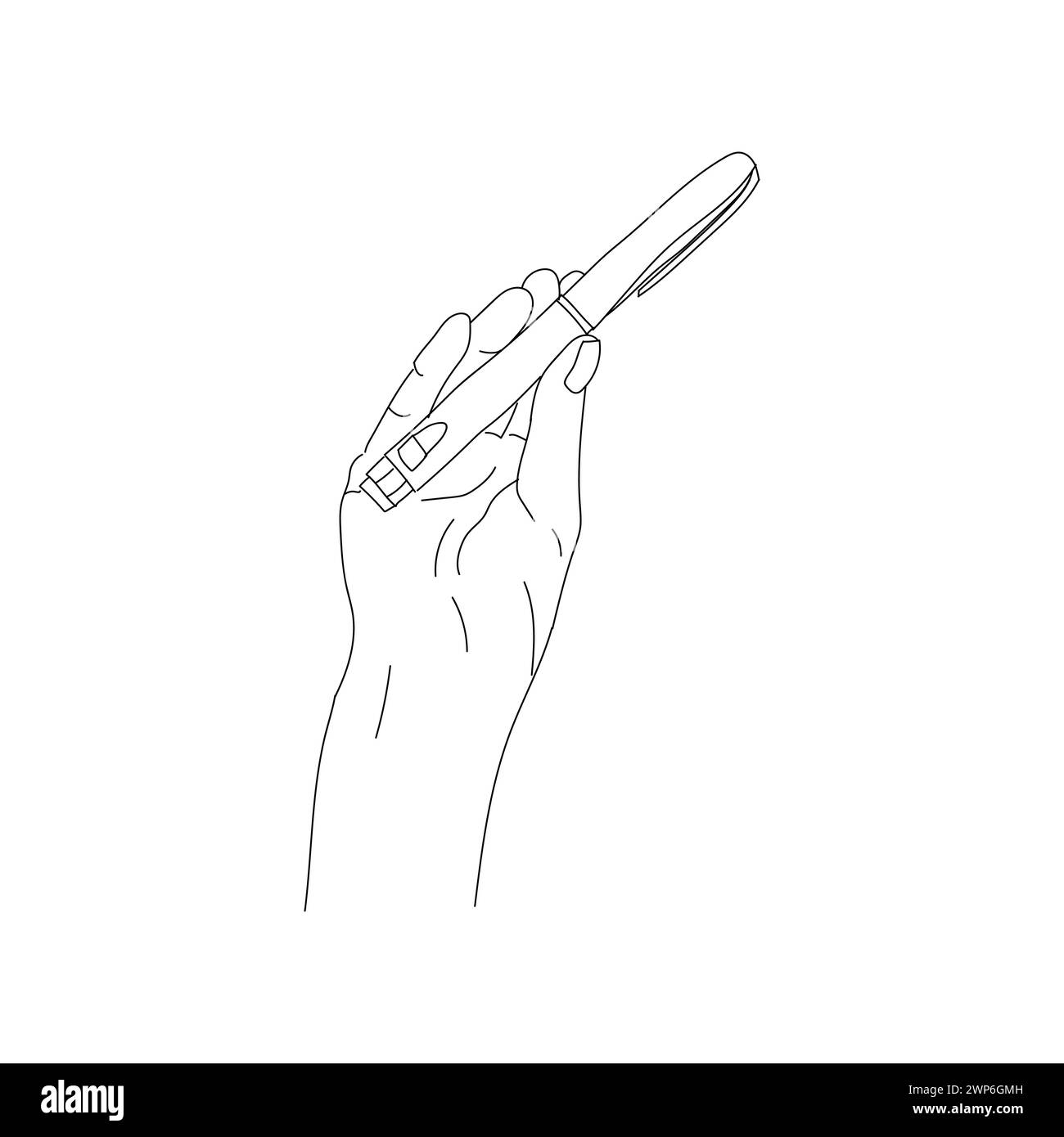 hand doing action vector image like Stock Vector